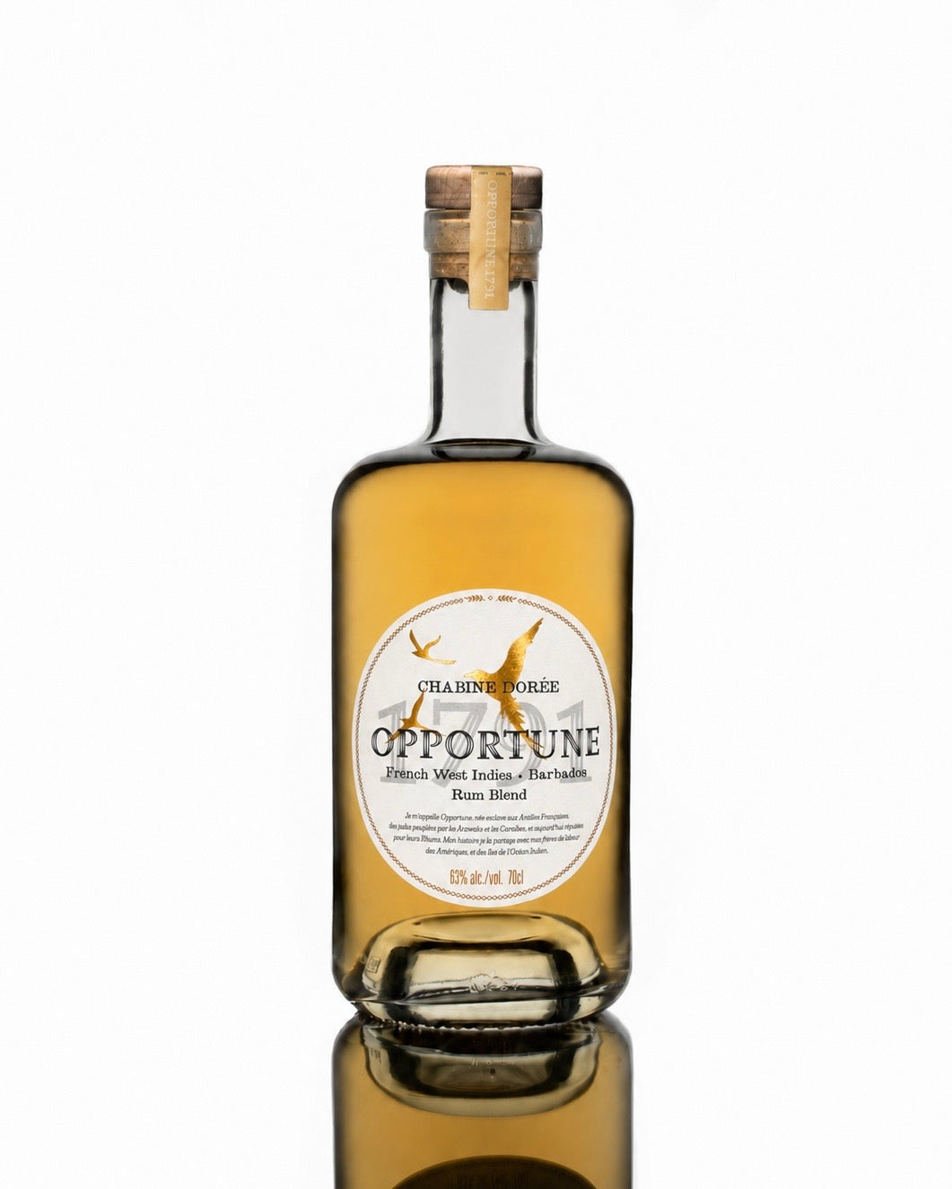 Chabine Dorée - F.W.I ● Barbados - Rum Blend 63°