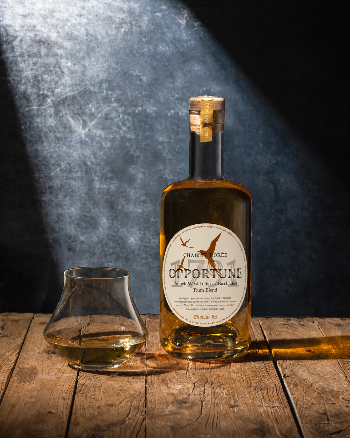 Chabine Dorée - F.W.I ● Barbados - Rum Blend 63°