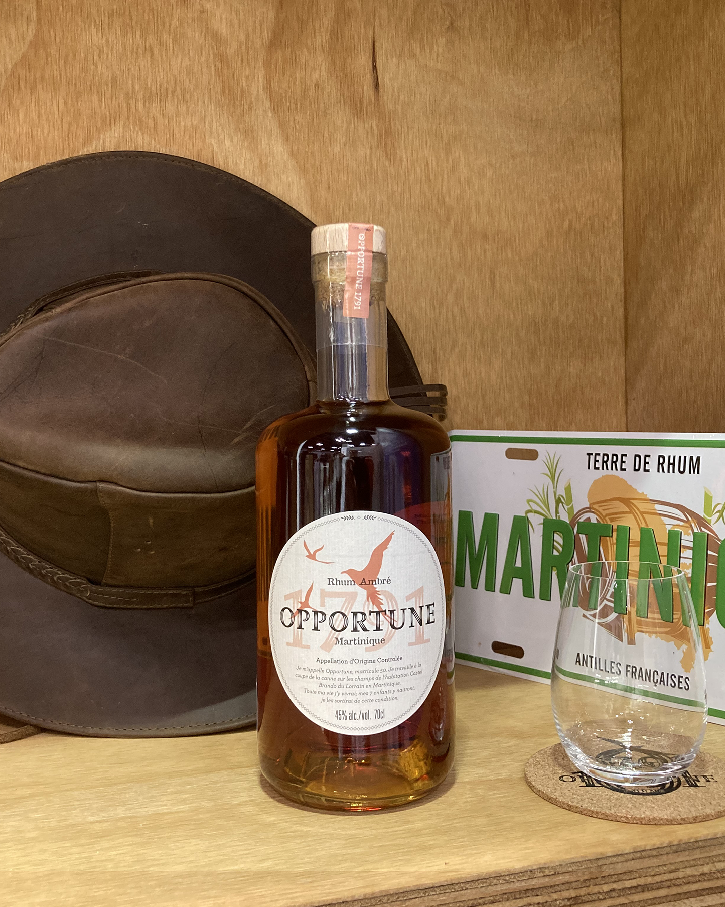 Martinique - Rhum Agricole Élevé sous bois 45°