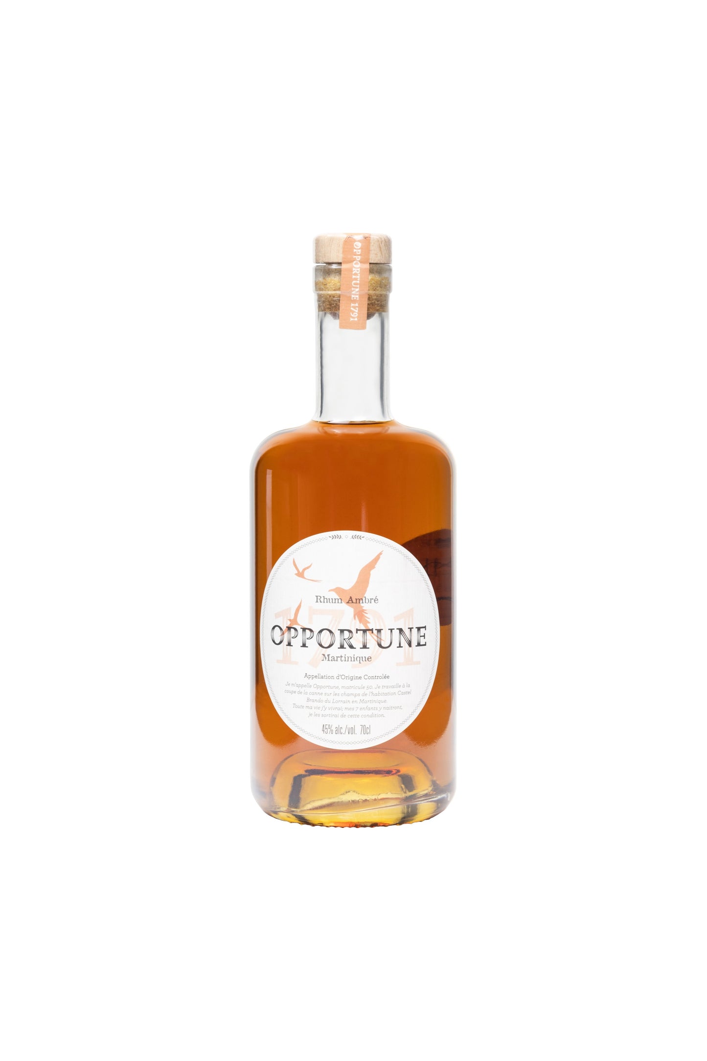 Martinique - Rhum Agricole Élevé sous bois 45°