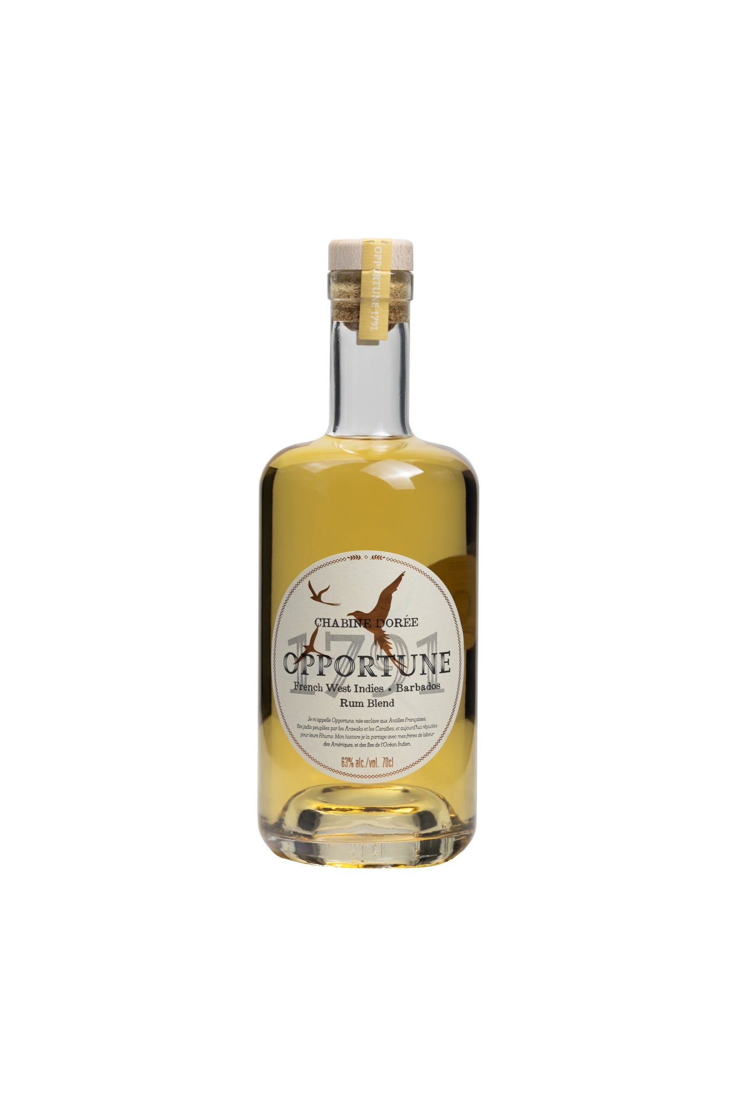 Chabine Dorée - F.W.I ● Barbados - Rum Blend 63°